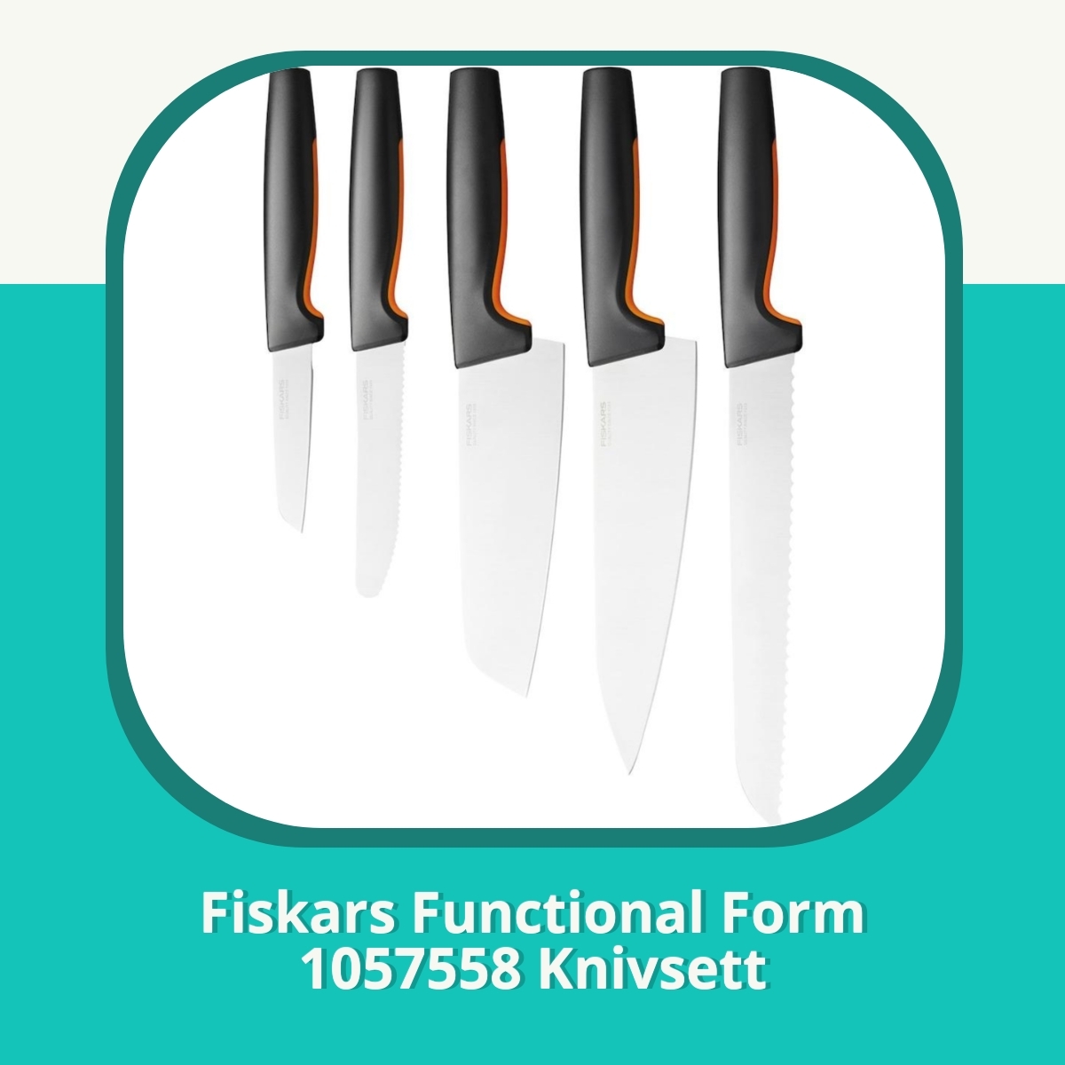 Anmeldelse af Fiskars Functional Form 1057558 Knivsett