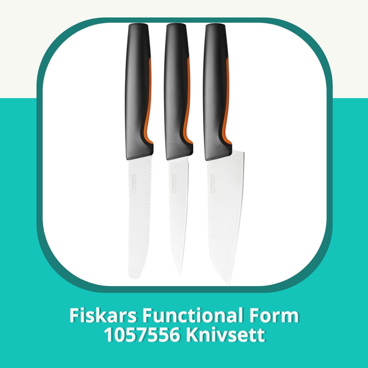 Anmeldelse af Fiskars Functional Form 1057556 Knivsett