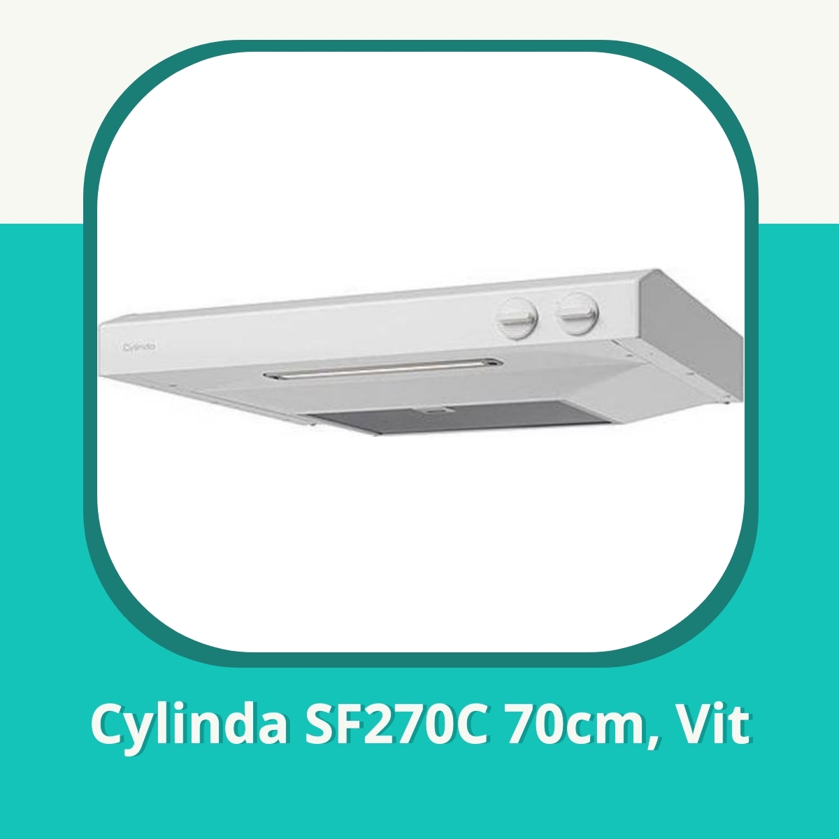 Recension af Cylinda SF270C 70cm, Vit