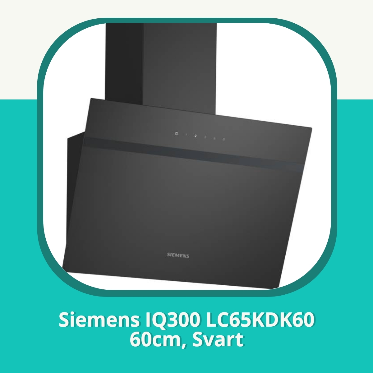 Recension af Siemens IQ300 LC65KDK60 60cm, Svart