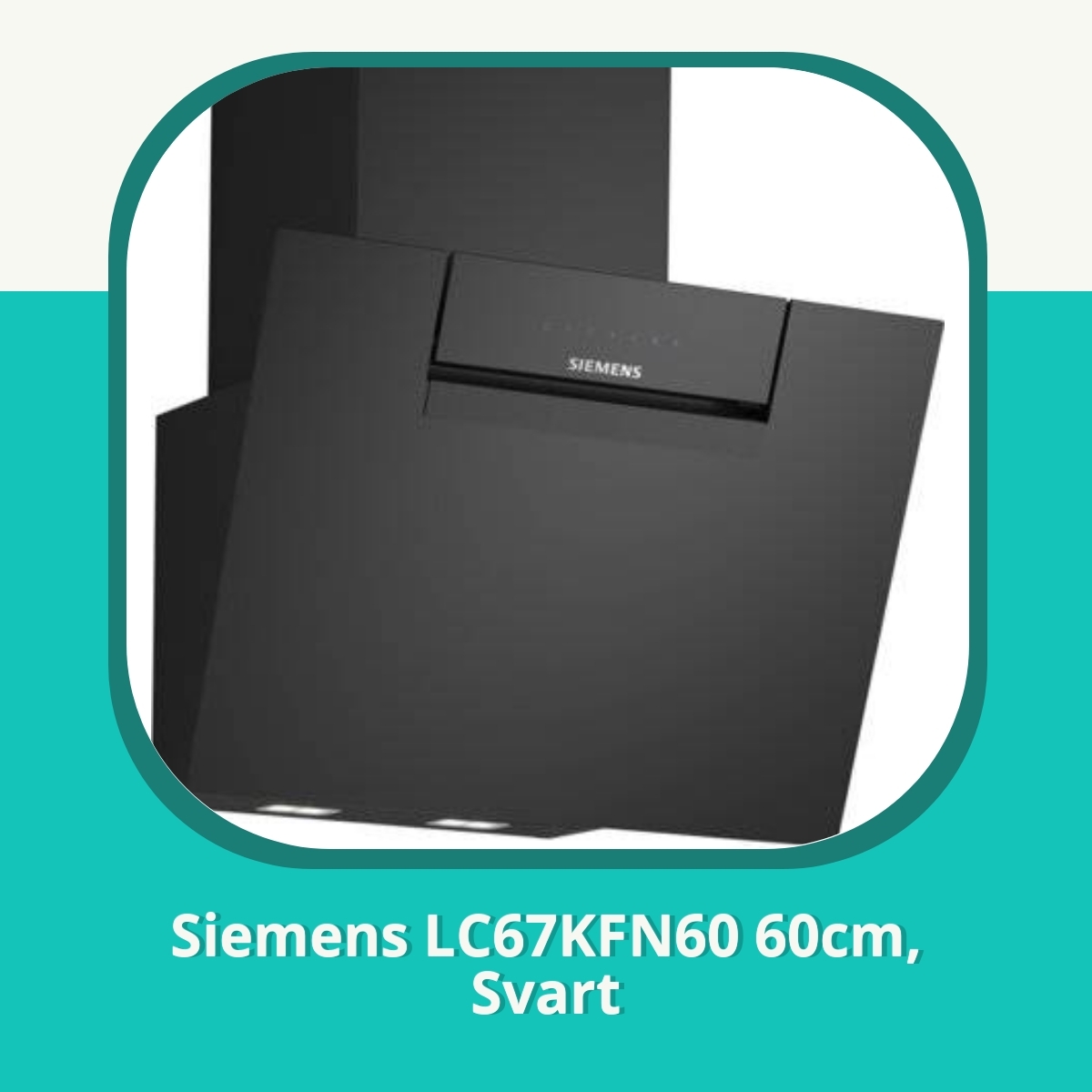 Recension af Siemens LC67KFN60 60cm, Svart