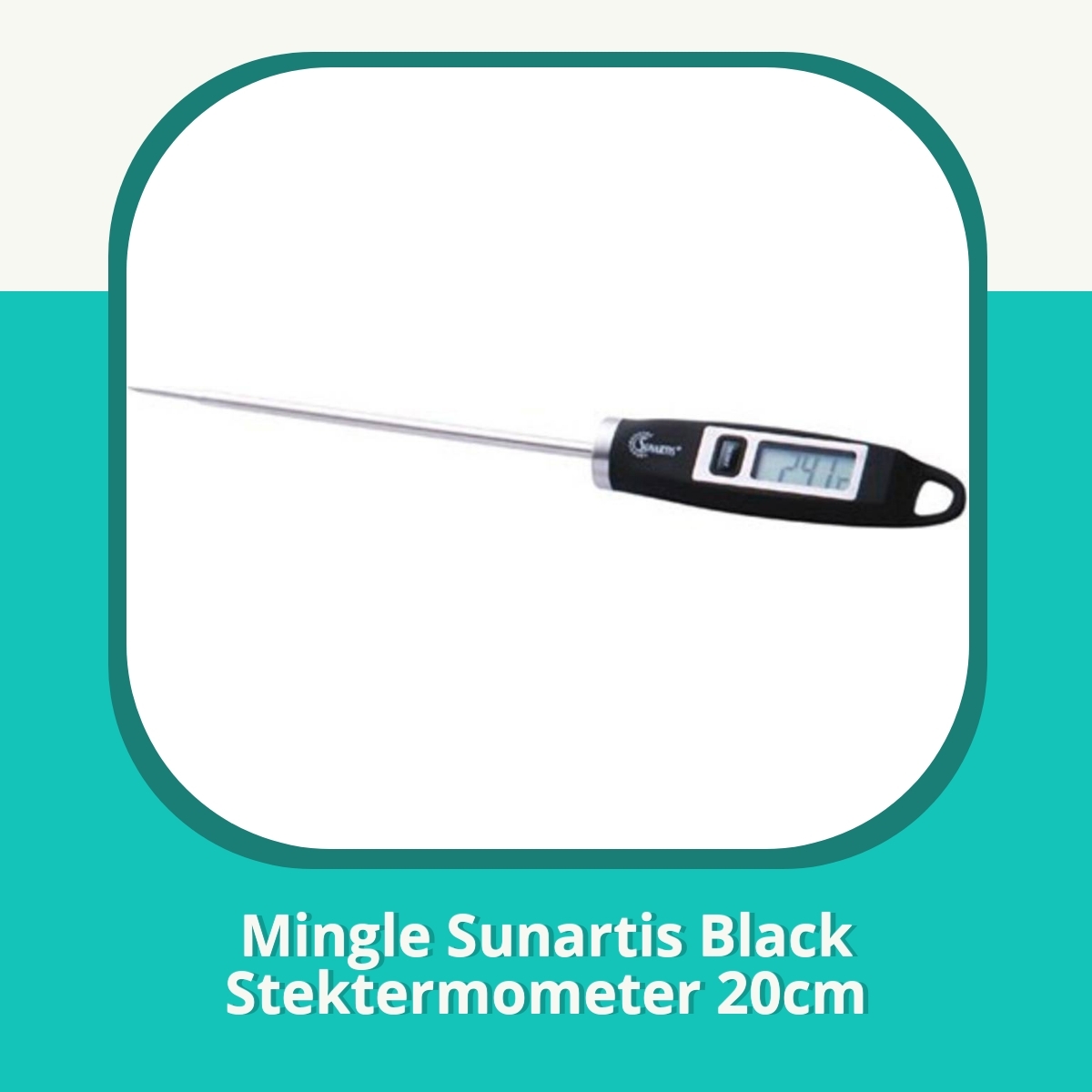 Recension af Mingle Sunartis Black Stektermometer 20cm