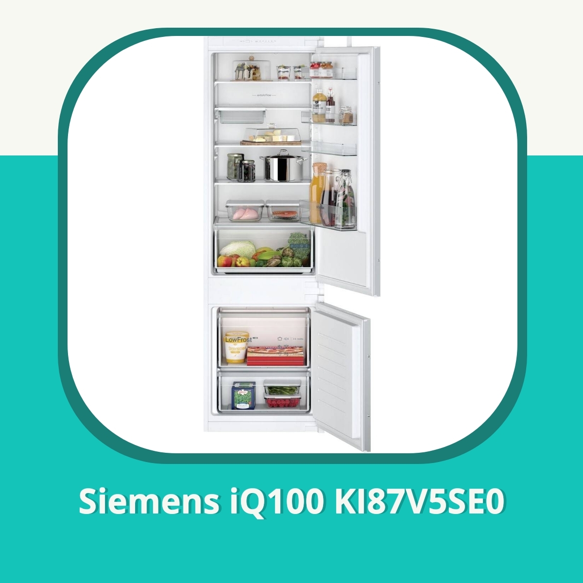 Anmeldelse af Siemens iQ100 KI87V5SE0