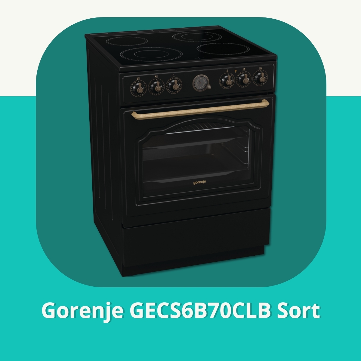 Anmeldelse af Gorenje GECS6B70CLB Sort