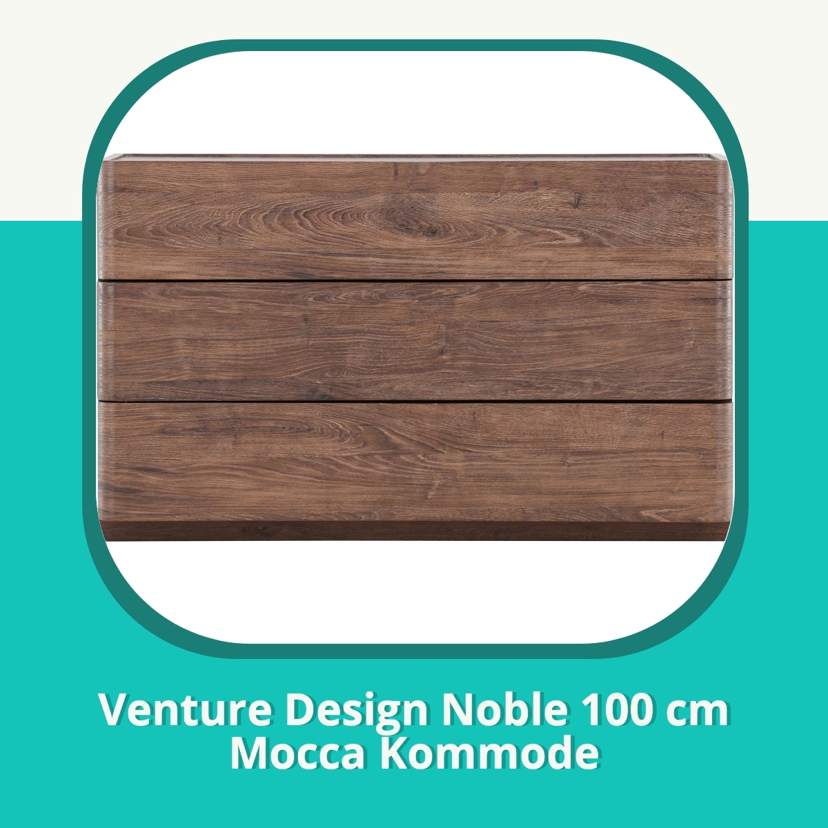 Anmeldelse af Venture Design Noble 100 cm Mocca Kommode