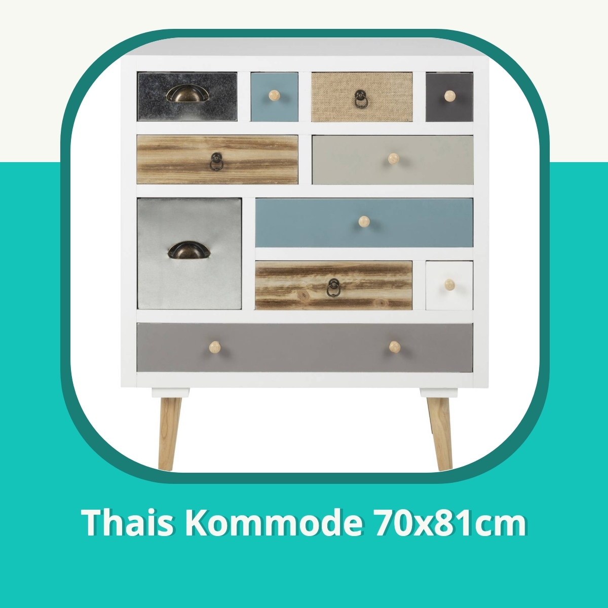Anmeldelse af Thais Kommode 70x81cm