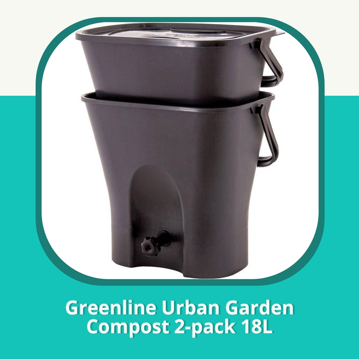 Recension af Greenline Urban Garden Compost 2-pack 18L