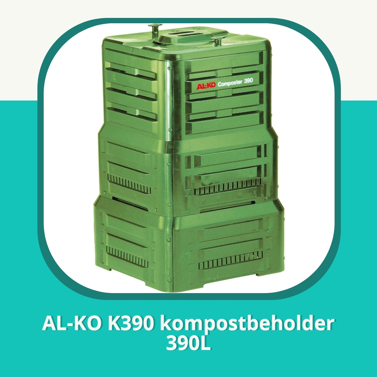 Anmeldelse af AL-KO K390 kompostbeholder 390L