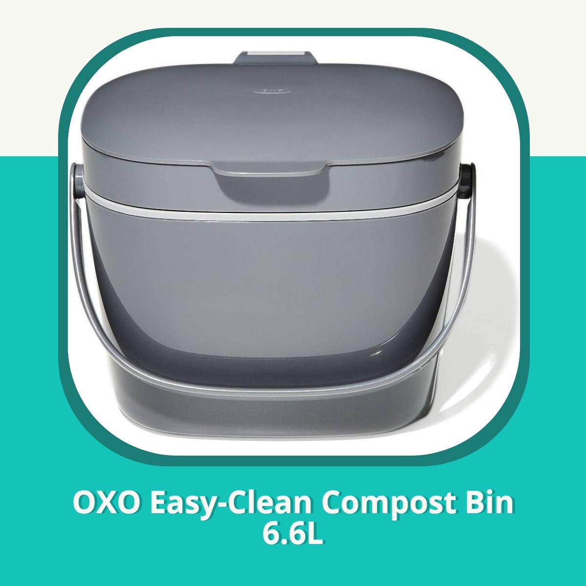 Anmeldelse af OXO Easy-Clean Compost Bin 6.6L