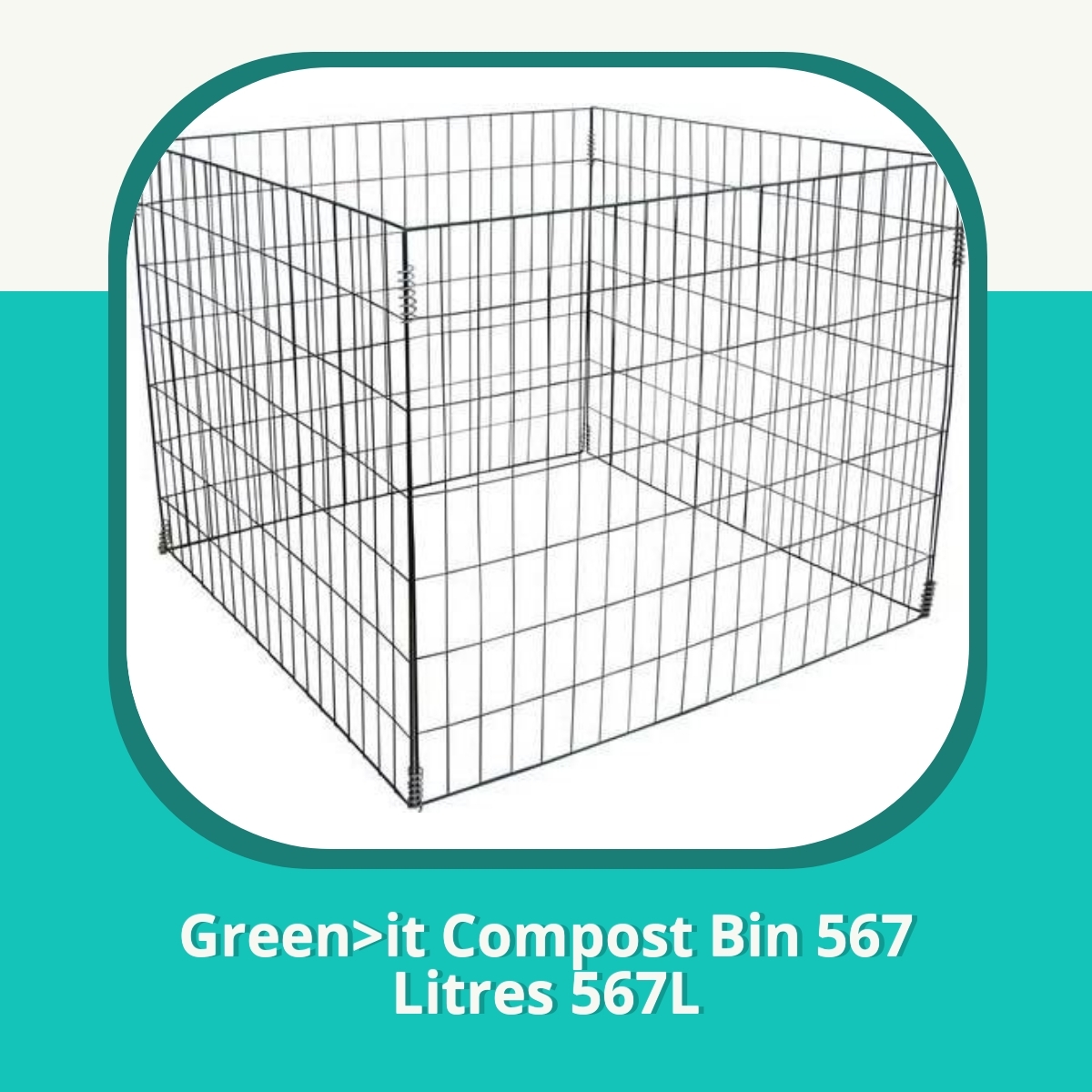 Anmeldelse af Green>it Compost Bin 567 Litres 567L