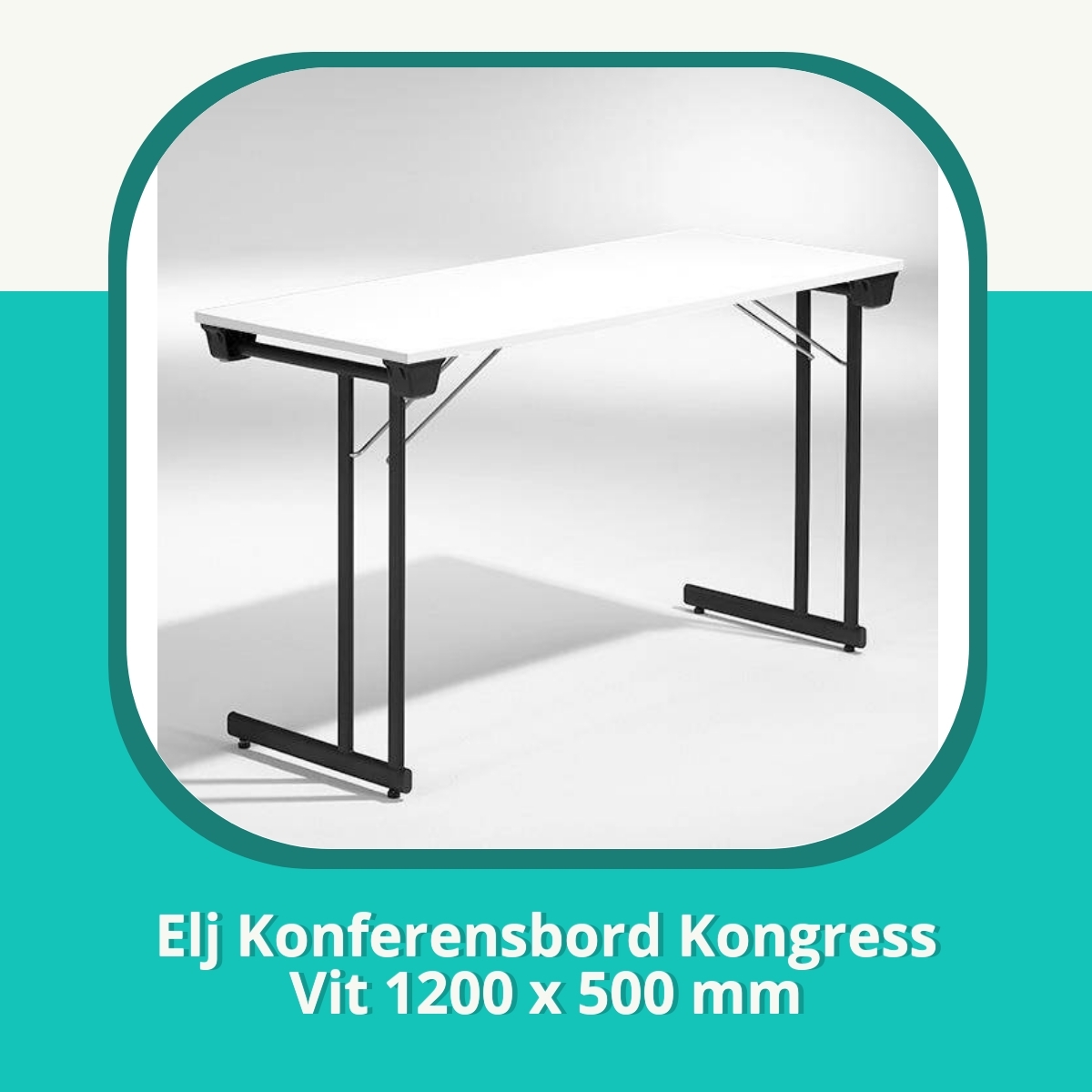 Recension af Elj Konferensbord Kongress Vit 1200 x 500 mm