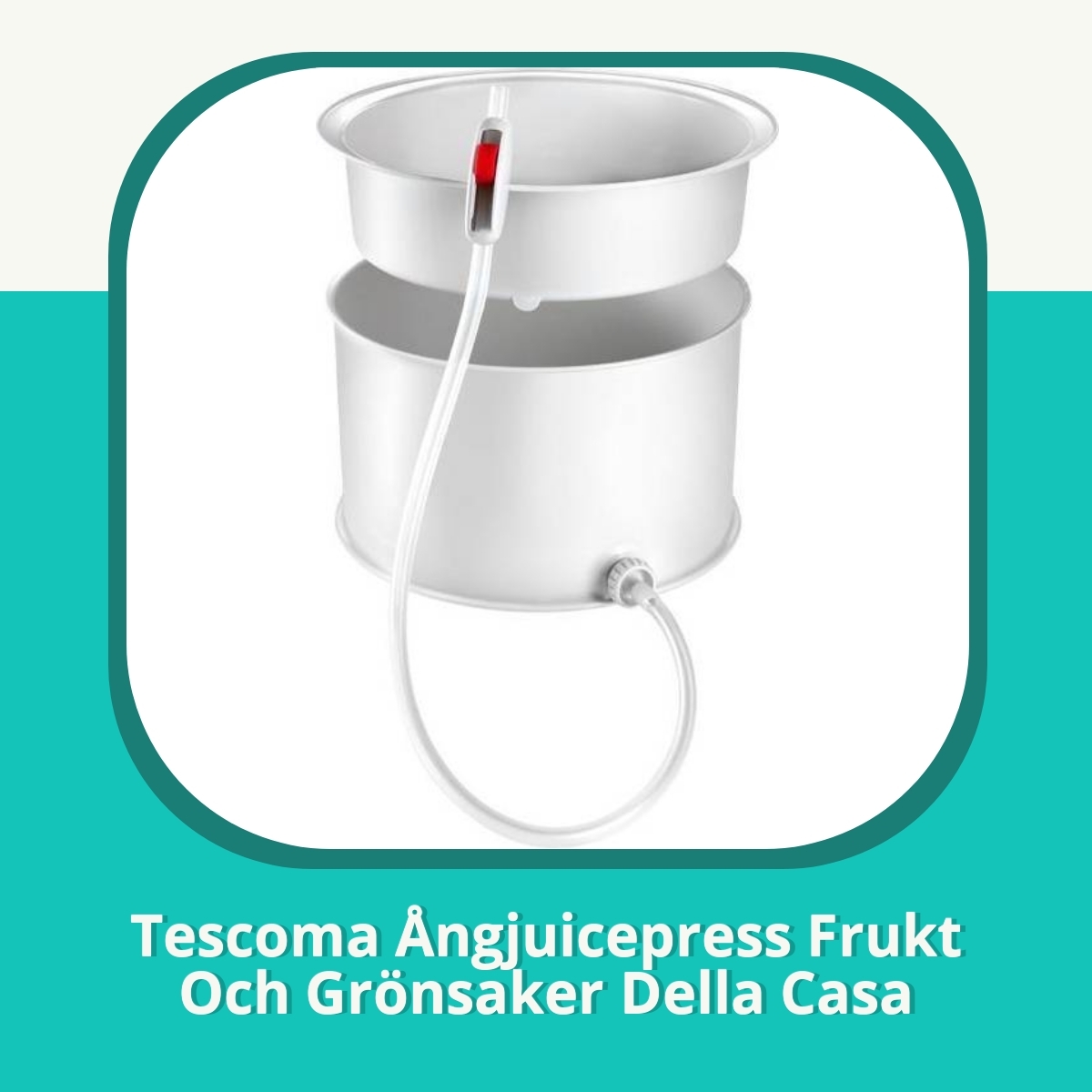 Recension af Tescoma Ångjuicepress Frukt Och Grönsaker Della Casa