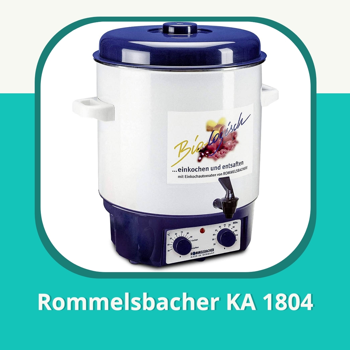 Anmeldelse af Rommelsbacher KA 1804