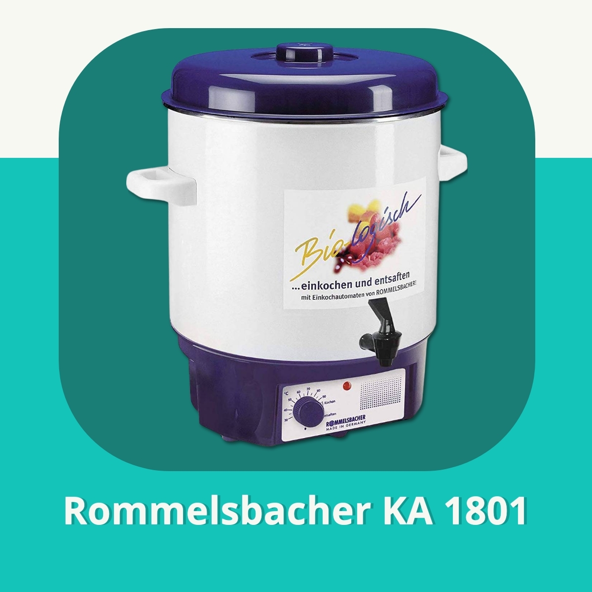 Anmeldelse af Rommelsbacher KA 1801