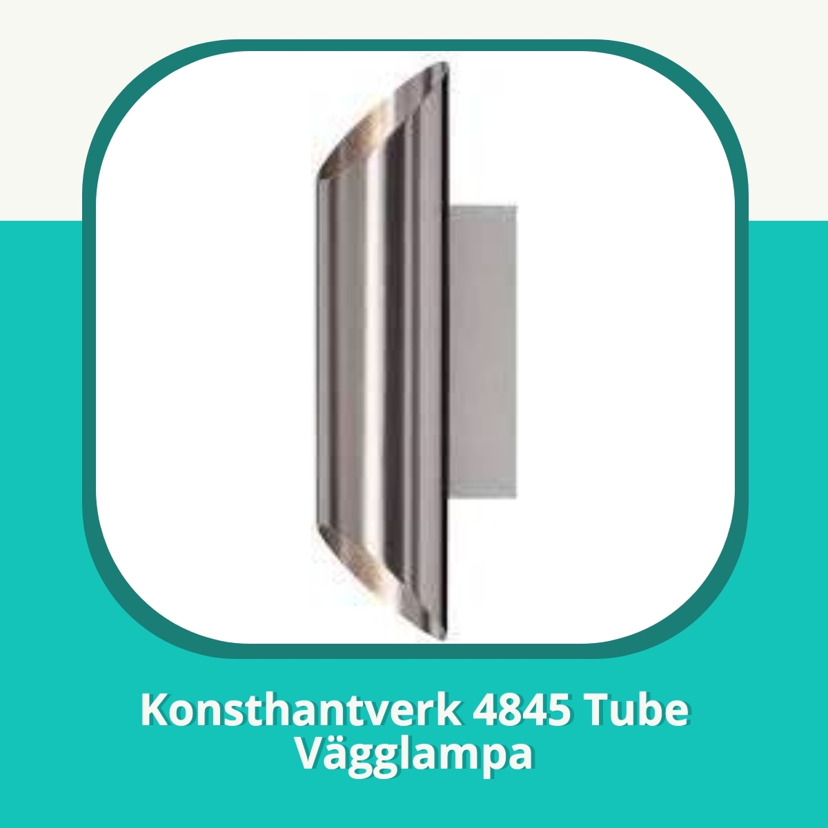 Recension af Konsthantverk 4845 Tube Vägglampa