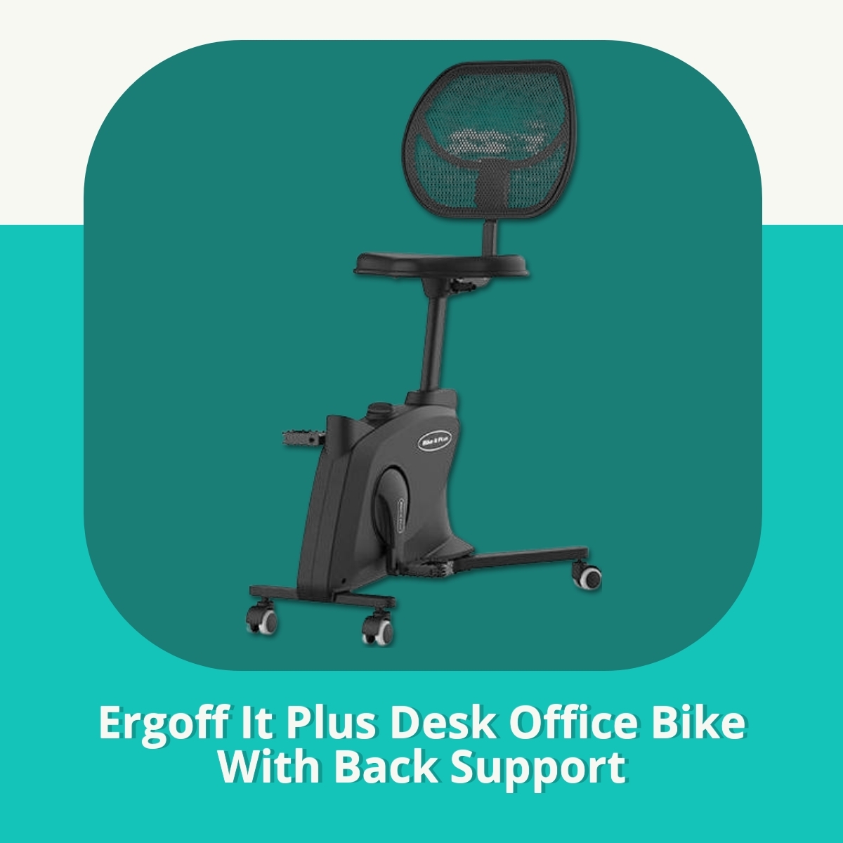 Anmeldelse af Ergoff It Plus Desk Office Bike With Back Support