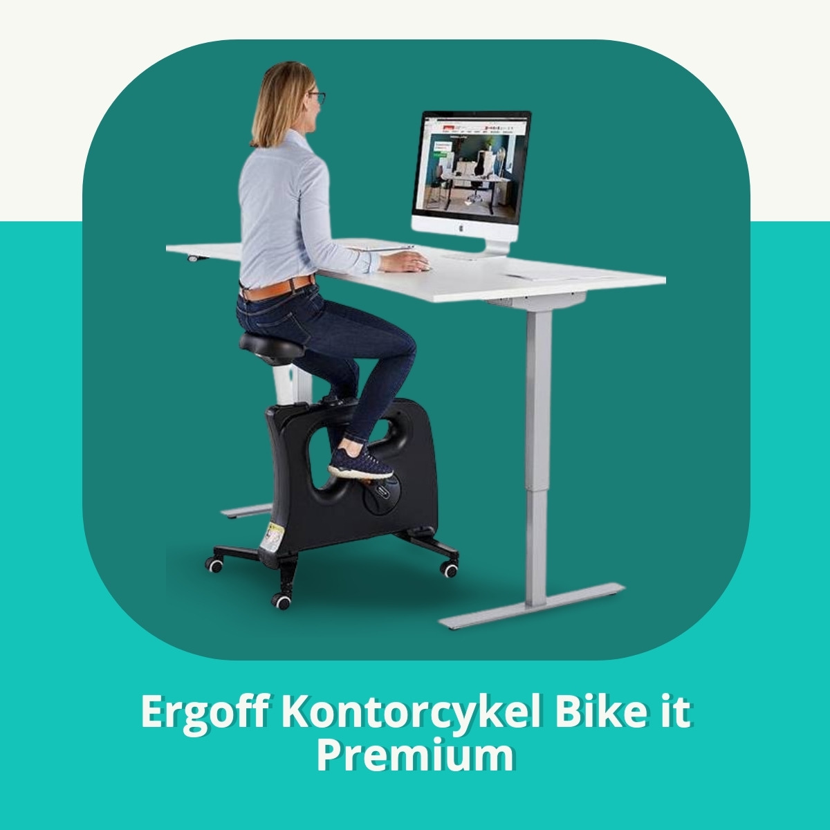 Anmeldelse af Ergoff Kontorcykel Bike it Premium