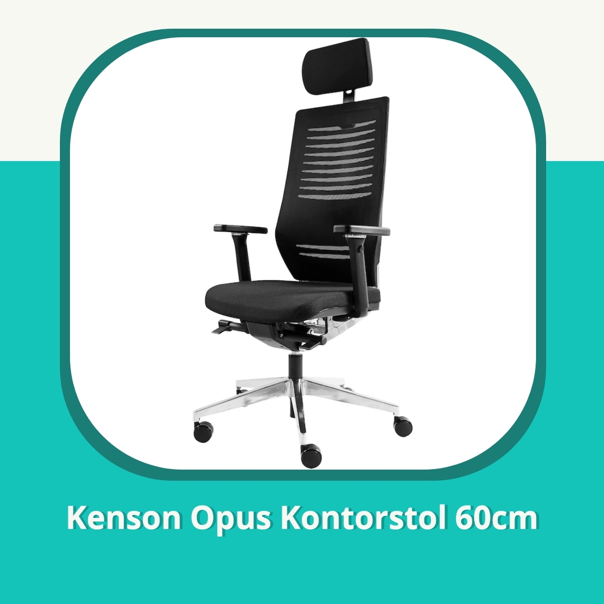 Anmeldelse af Kenson Opus Kontorstol 60cm