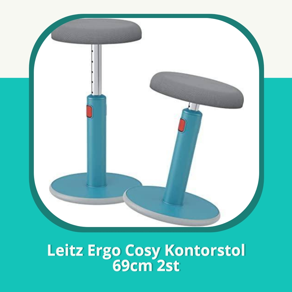 Anmeldelse af Leitz Ergo Cosy Kontorstol 69cm 2st