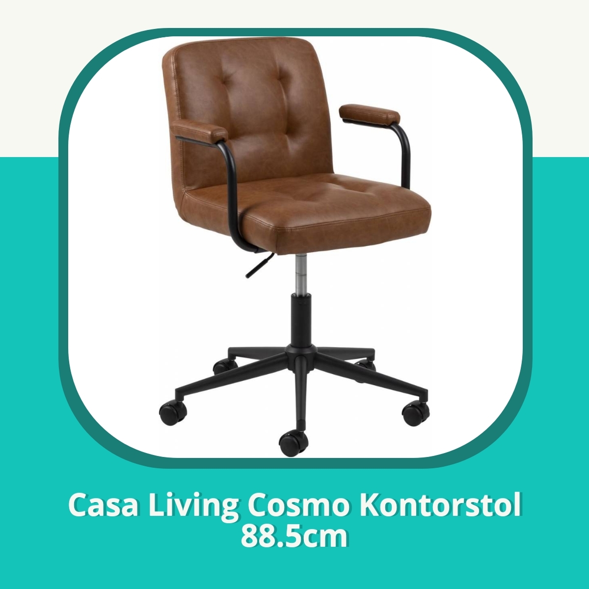 Anmeldelse af Casa Living Cosmo Kontorstol 88.5cm