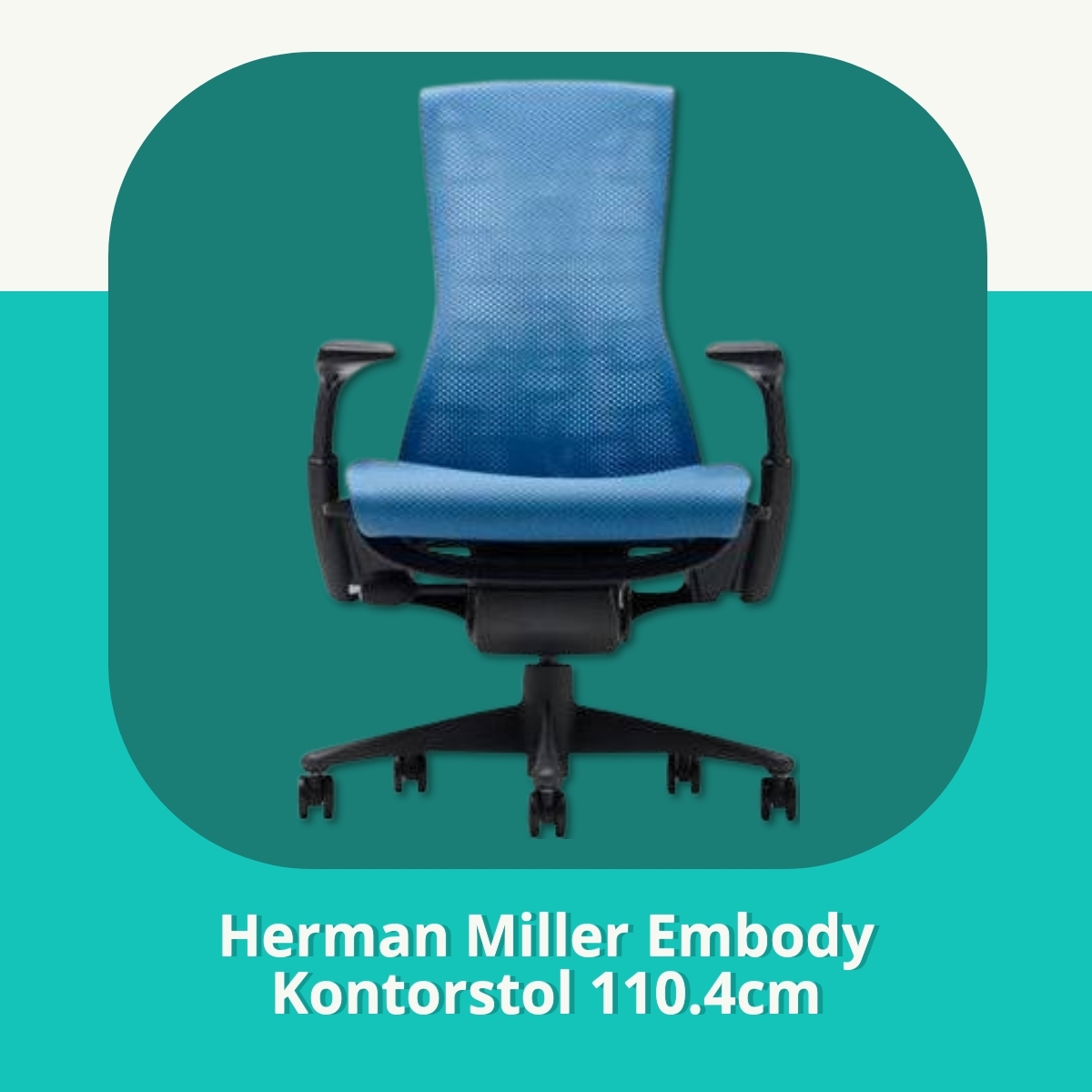 Anmeldelse af Herman Miller Embody Kontorstol 110.4cm