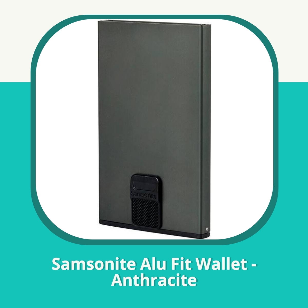 Anmeldelse af Samsonite Alu Fit Wallet - Anthracite