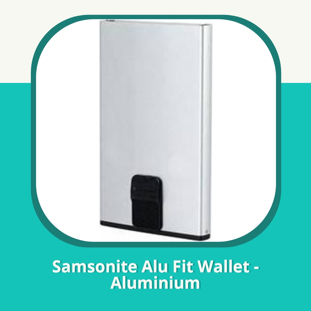 Anmeldelse af Samsonite Alu Fit Wallet - Aluminium