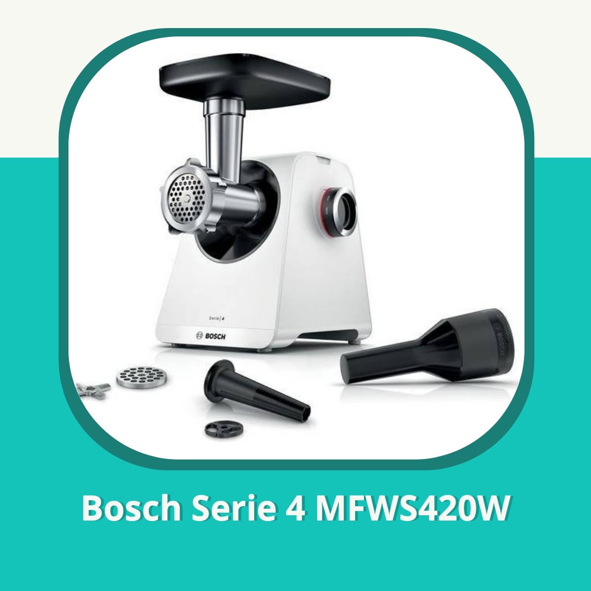 Recension Bosch Serie 4 MFWS420W