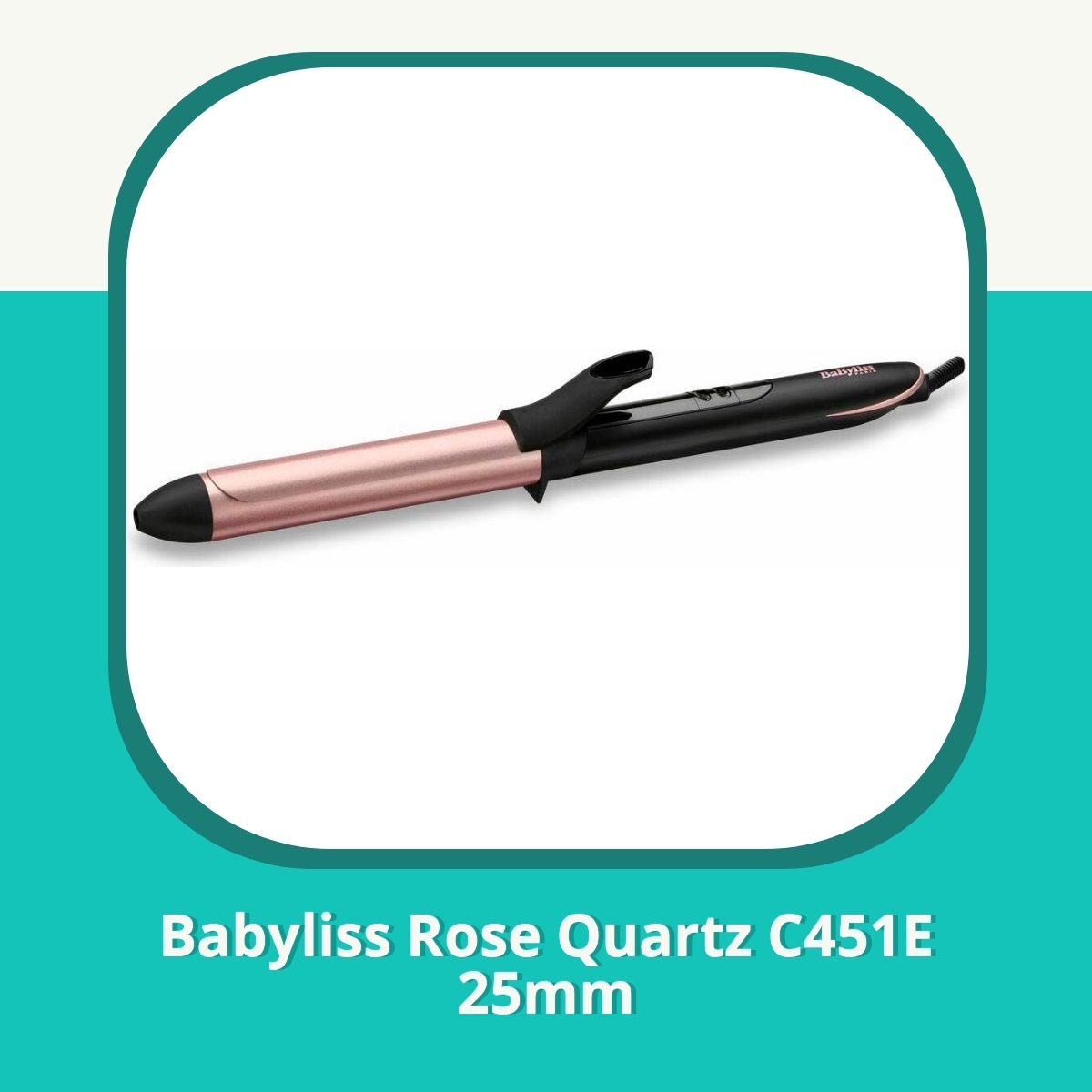 Anmeldelse af Babyliss Rose Quartz C451E 25mm