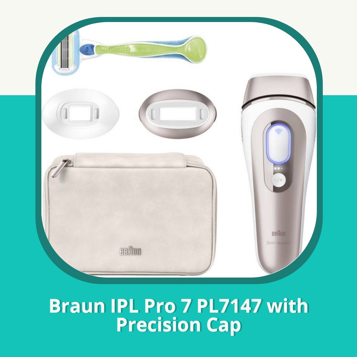 Anmeldelse af Braun IPL Pro 7 PL7147 with Precision Cap