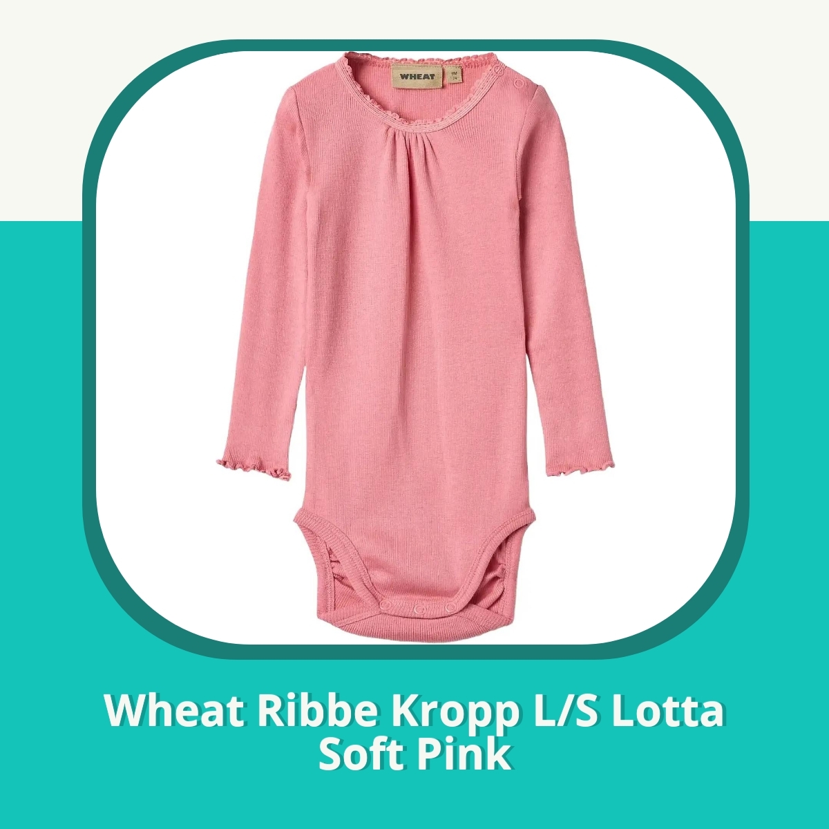 Anmeldelse af Wheat Ribbe Kropp L/S Lotta Soft Pink