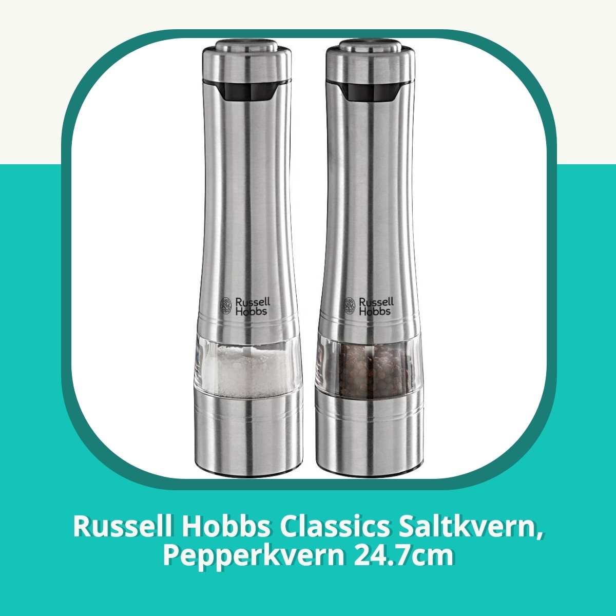Anmeldelse af Russell Hobbs Classics Saltkvern, Pepperkvern 24.7cm