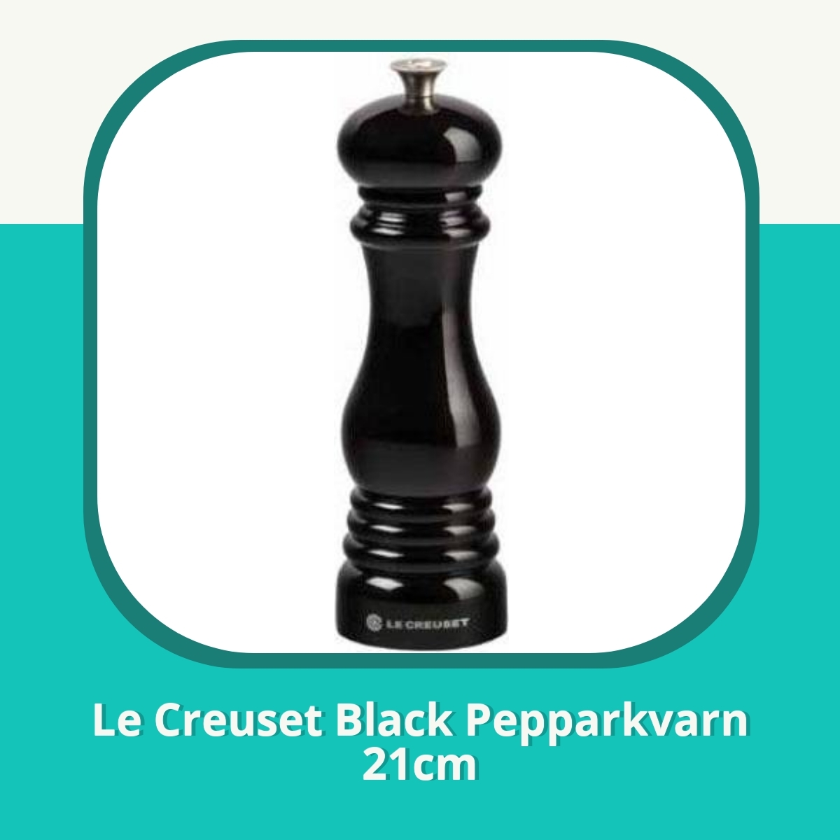 Recension Le Creuset Black Pepparkvarn 21cm