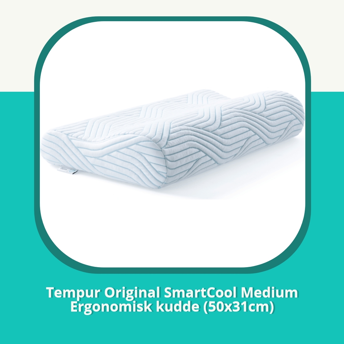 Recension af Tempur Original SmartCool Medium Ergonomisk kudde (50x31cm)