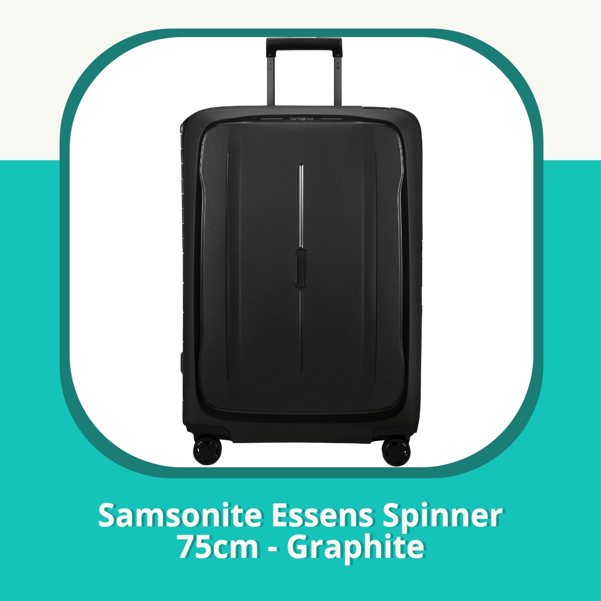Anmeldelse af Samsonite Essens Spinner 75cm - Graphite