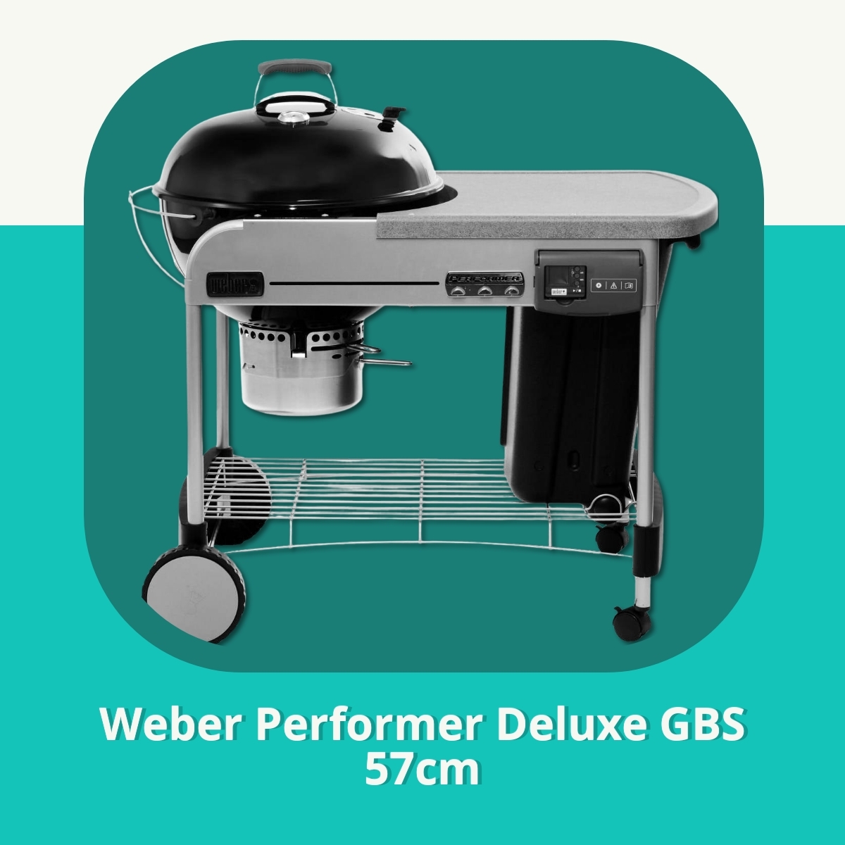 Anmeldelse af Weber Performer Deluxe GBS 57cm