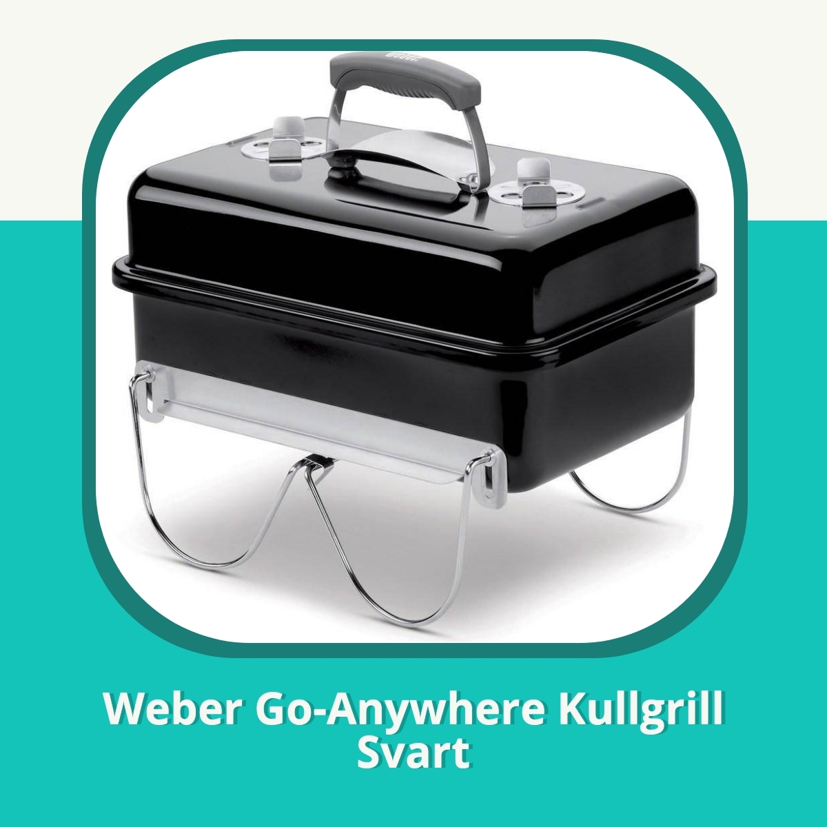Anmeldelse af Weber Go-Anywhere Kullgrill Svart