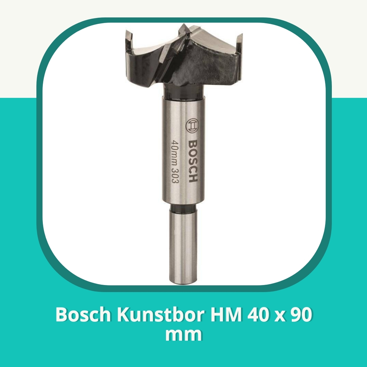 Anmeldelse af Bosch Kunstbor HM 40 x 90 mm