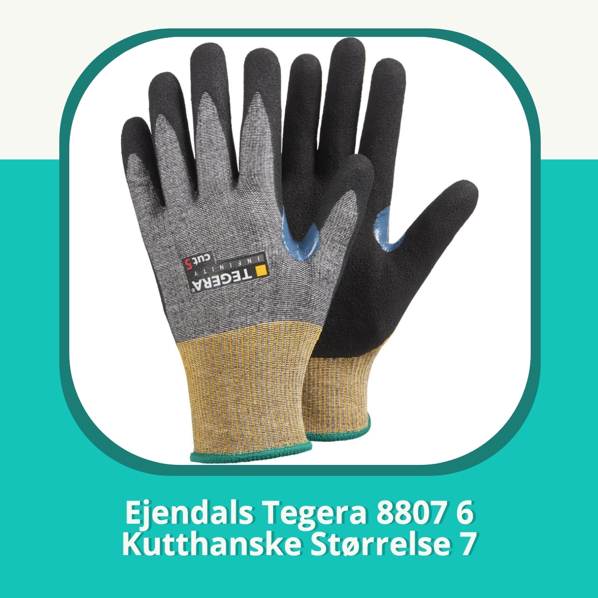 Anmeldelse af Ejendals Tegera 8807 6 Kutthanske Størrelse 7