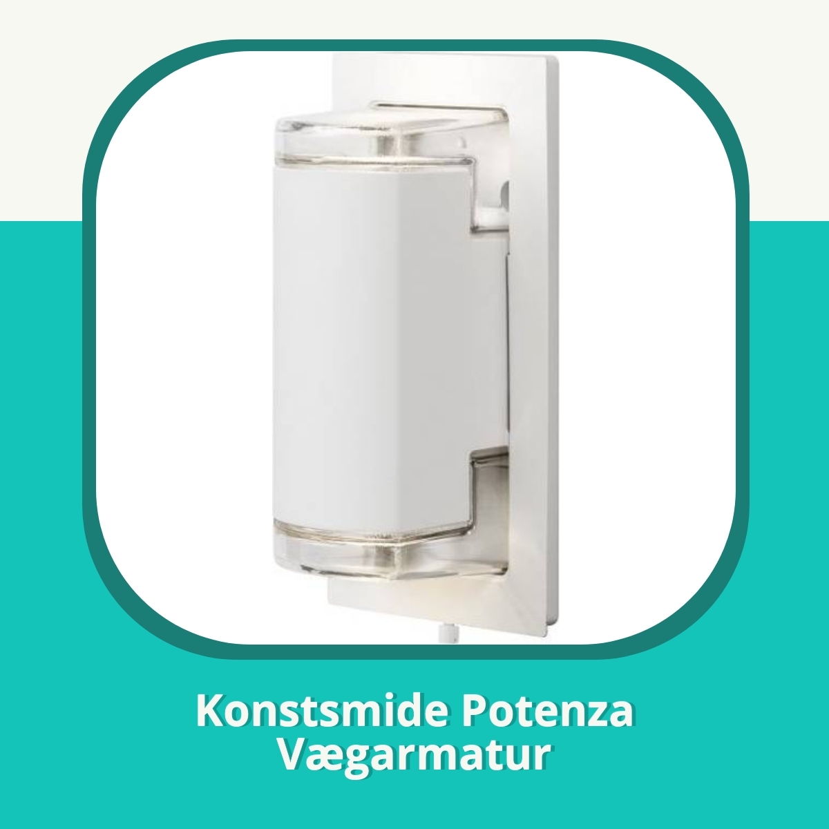Anmeldelse af Konstsmide Potenza Vægarmatur