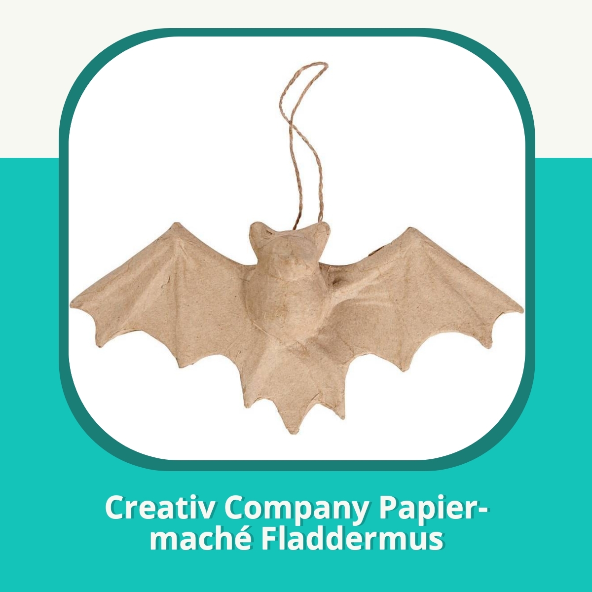Recension af Creativ Company Papier-maché Fladdermus
