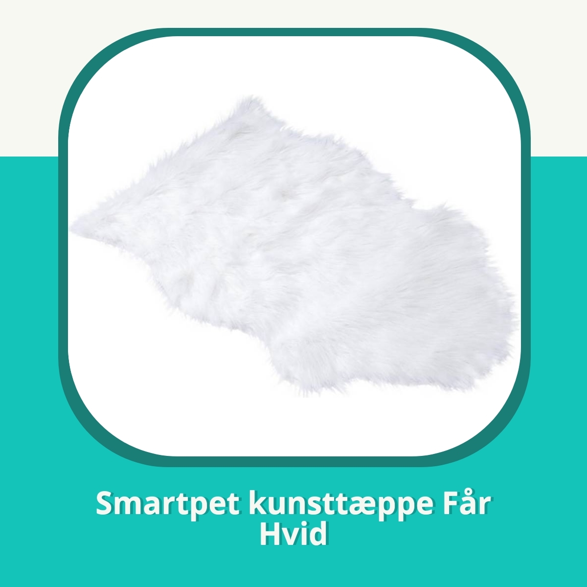 Anmeldelse af Smartpet kunsttæppe Får Hvid