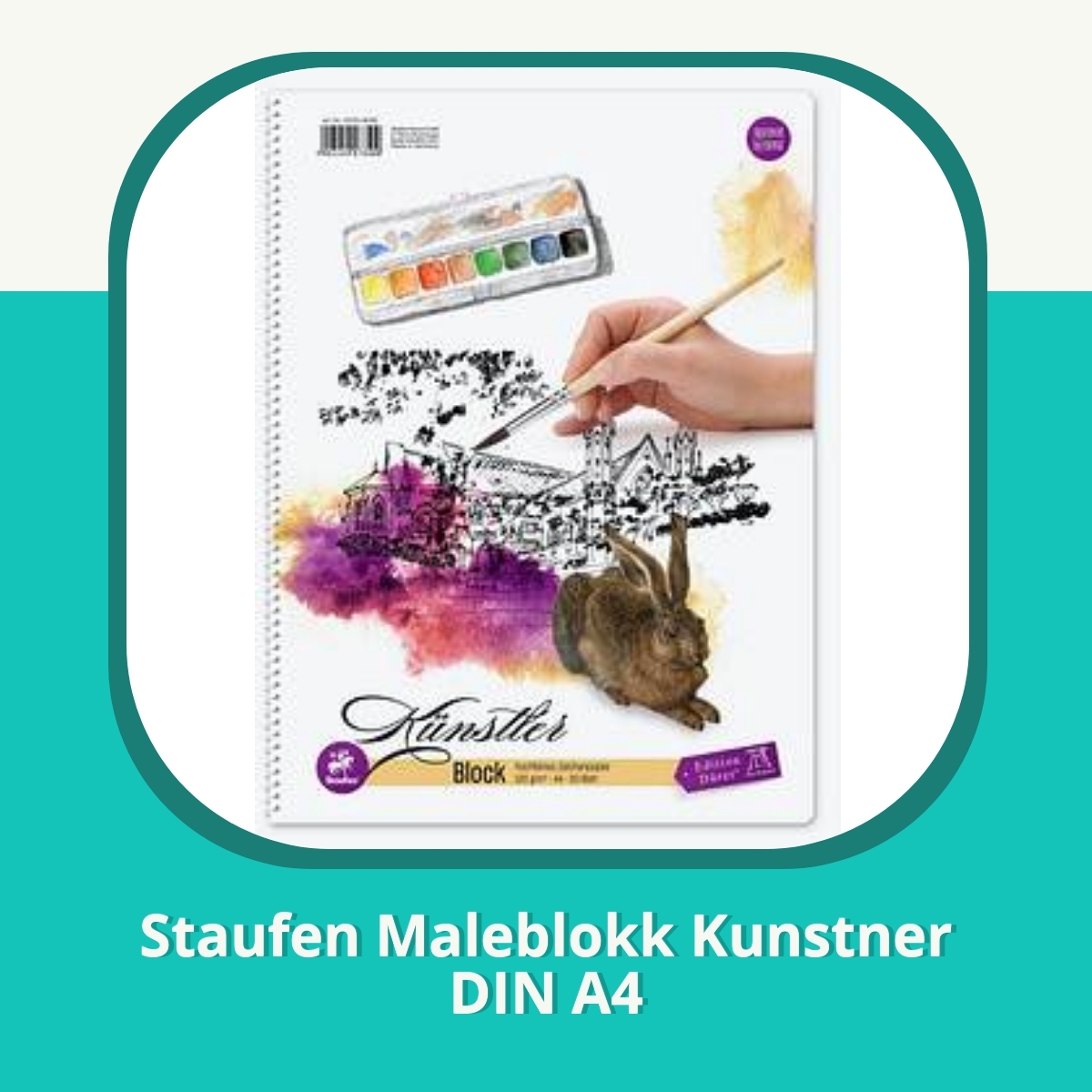 Anmeldelse Staufen Maleblokk Kunstner DIN A4