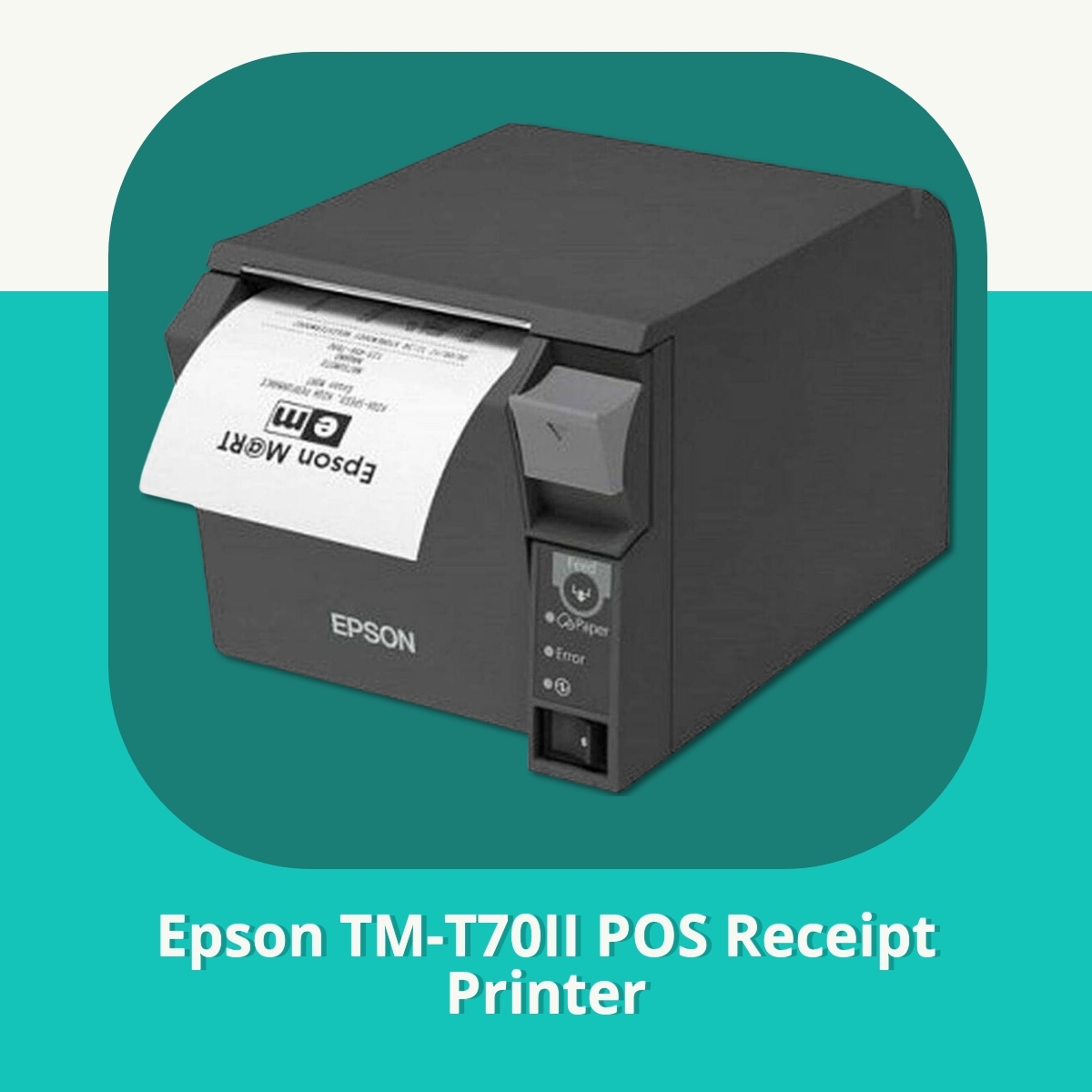 Anmeldelse af Epson TM-T70II POS Receipt Printer