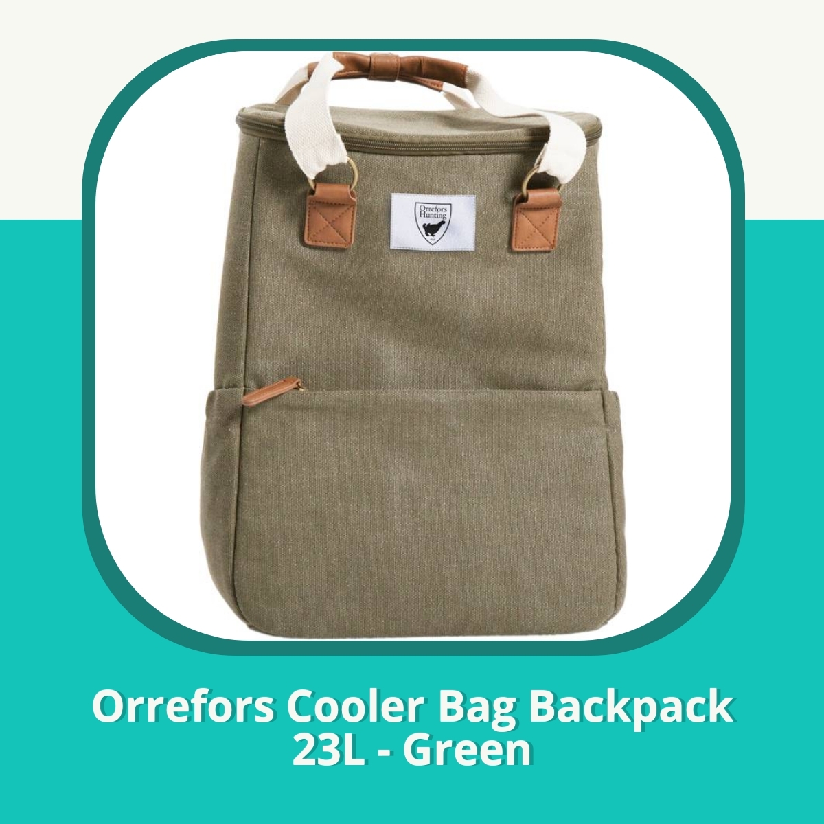 Recension af Orrefors Cooler Bag Backpack 23L - Green