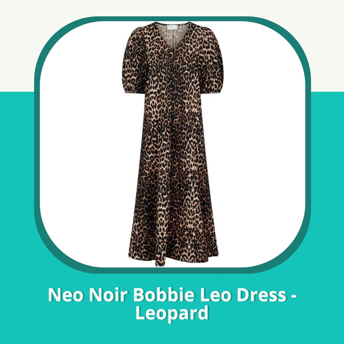 Anmeldelse af Neo Noir Bobbie Leo Dress - Leopard