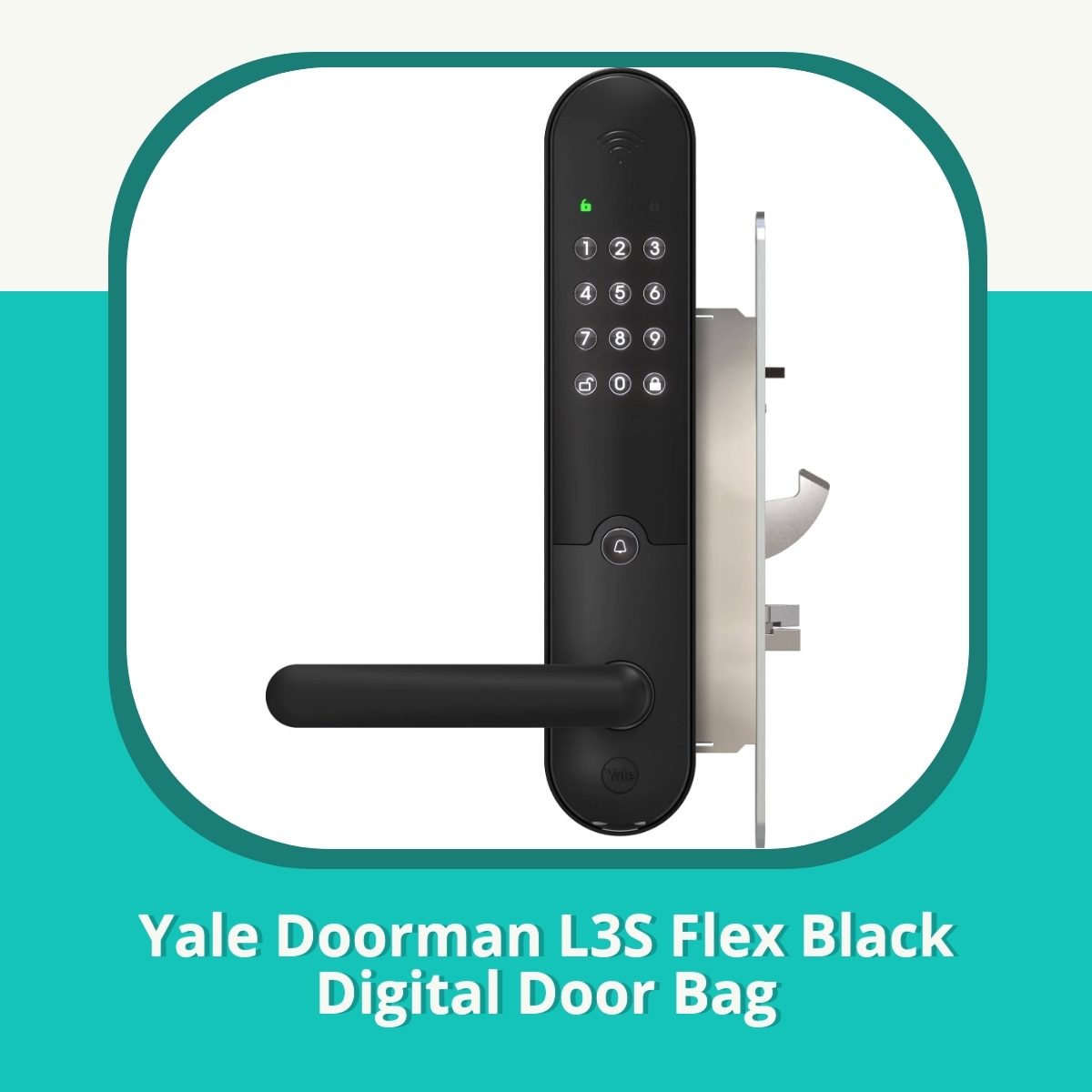 Anmeldelse af Yale Doorman L3S Flex Black Digital Door Bag