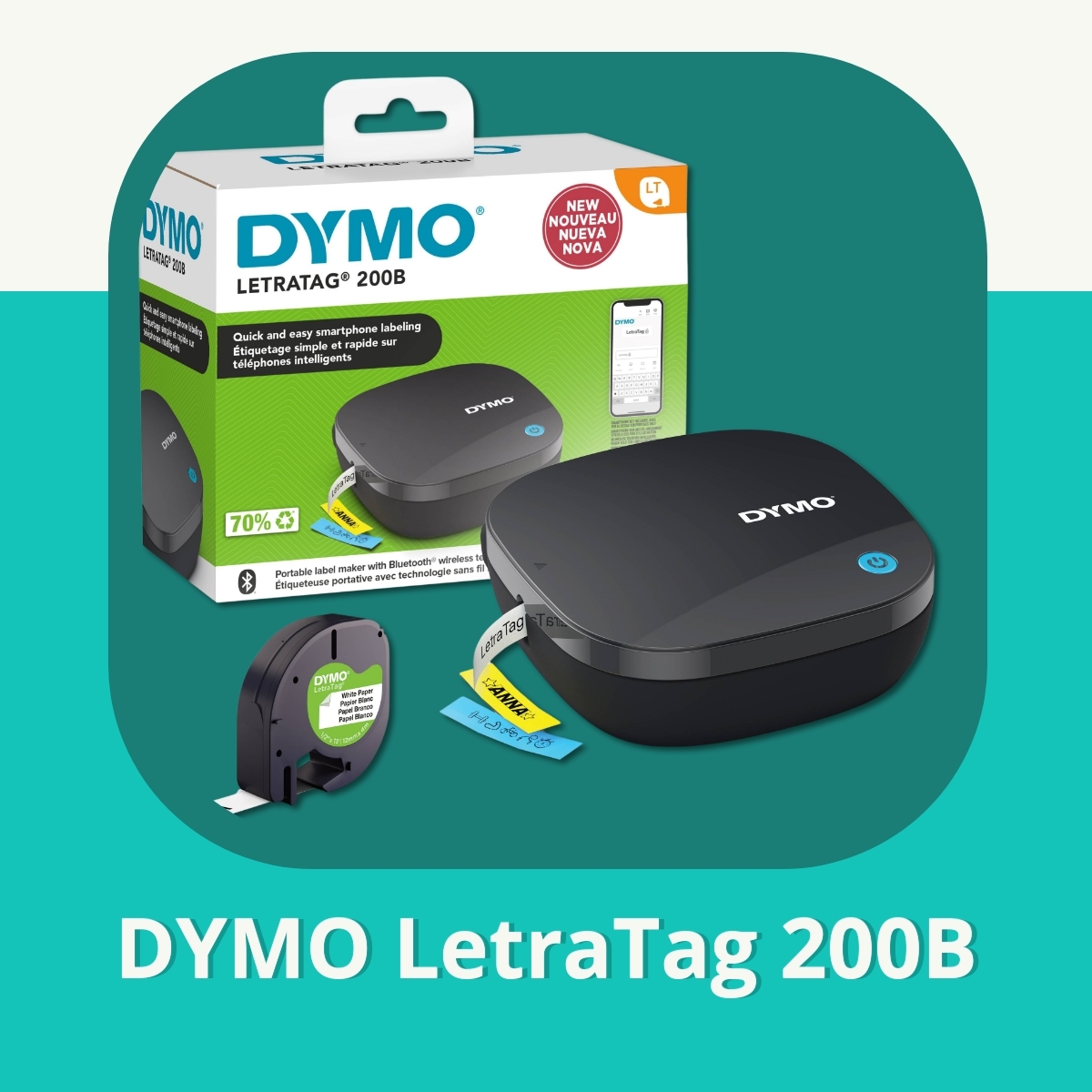 Anmeldelse af DYMO LetraTag 200B