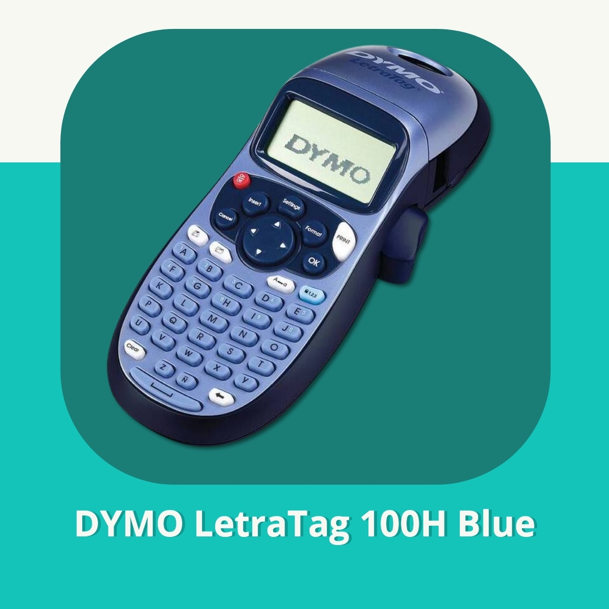 Anmeldelse af DYMO LetraTag 100H Blue