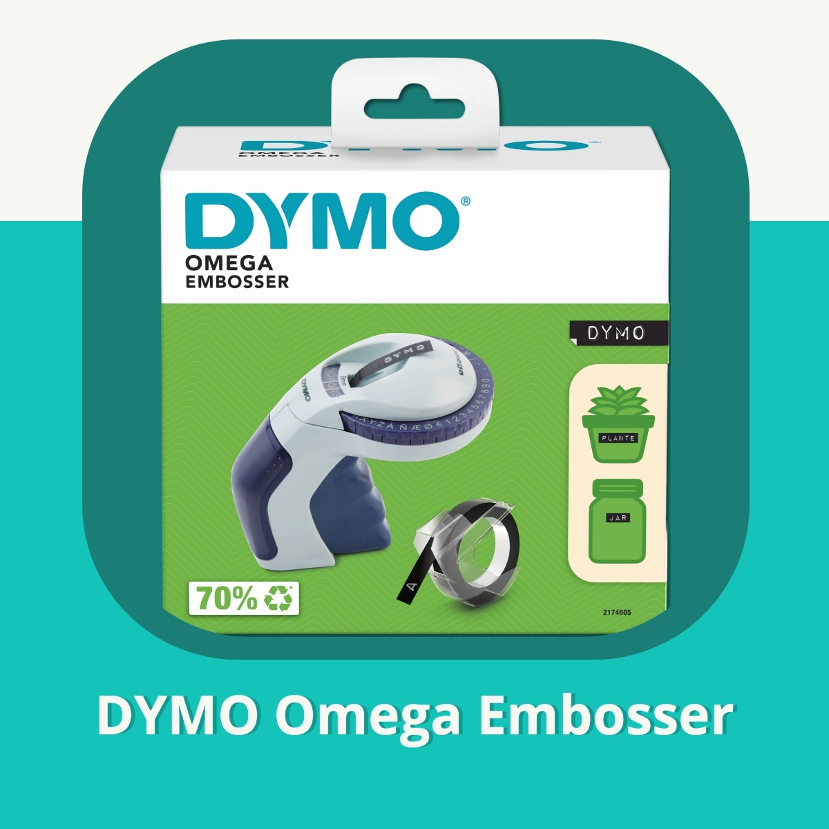 Anmeldelse af DYMO Omega Embosser